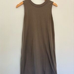 a new day Olive Green Sleeveless Knit Midi Dress